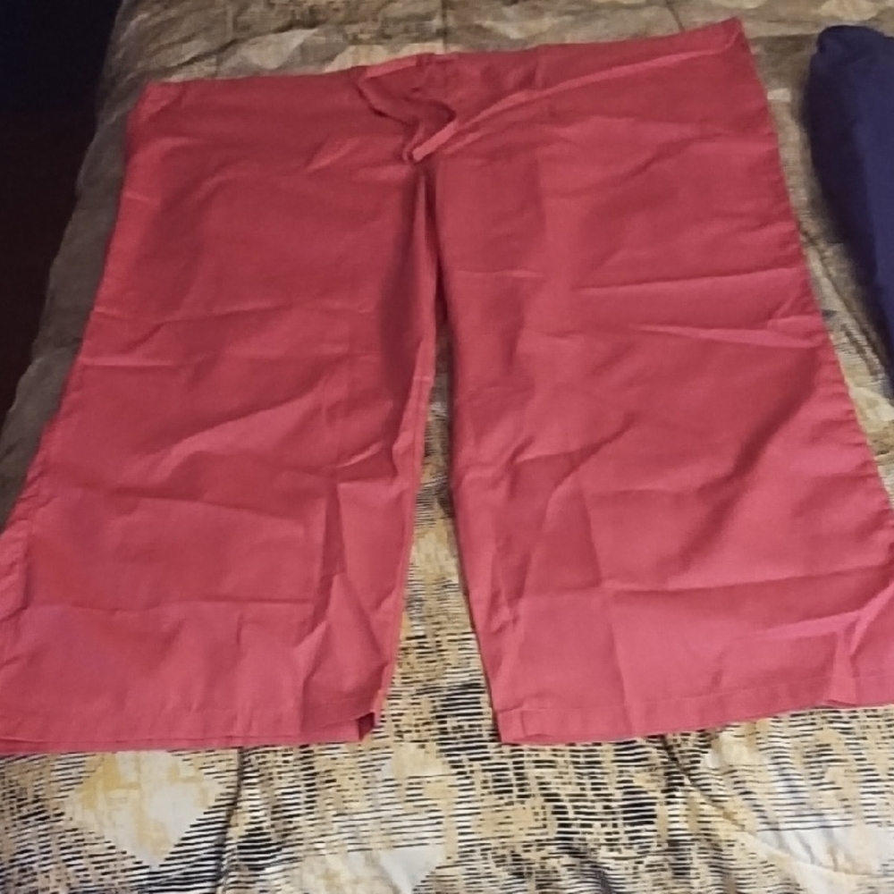 Women’s Coral Wide-Leg Crop Pants